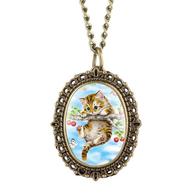 Montre Collier - Kitten Garden - Goussets Béguin - 2