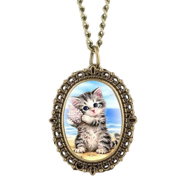 Montre Collier - Kitten Garden - Goussets Béguin - 3