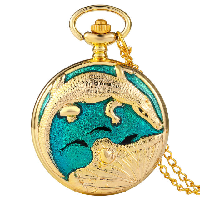 Pocket watch </br> Marin crocodile